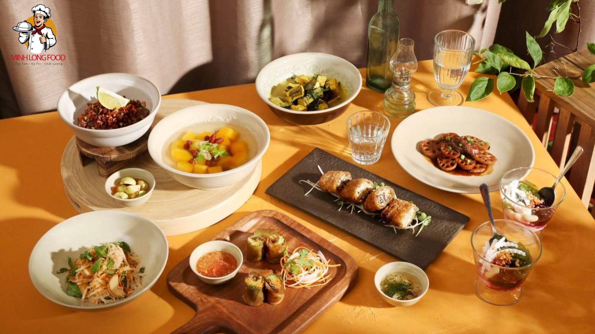 các món chay đãi tiệc